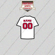 St. Louis Cardinals Personalized Current Home Jersey Glossy Stickers