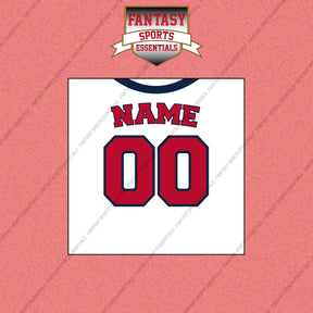 St. Louis Cardinals Personalized Current Home Jersey Wall Art Prints