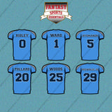 Tennessee Titans 2025 Home Jersey Car Decals (Choose Your Player) Page 1