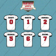 Tampa Bay Buccaneers 2025 Away Jersey Car Decals (Choose Your Player) Page 1
