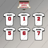 Tampa Bay Buccaneers 2025 Away Jersey Magnets (Choose Your Player) Page 1