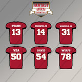 Tampa Bay Buccaneers 2025 Home Jersey Magnets (Choose Your Player) Page 2
