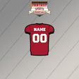 Tampa Bay Buccaneers Personalized Current Home Jersey Magnets