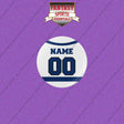 Tampa Bay Lightning Personalized Current Away Jersey Buttons