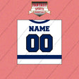 Tampa Bay Lightning Personalized Current Away Jersey Wall Art Prints