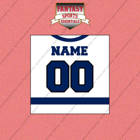 Tampa Bay Lightning Personalized Current Away Jersey Wall Art Prints
