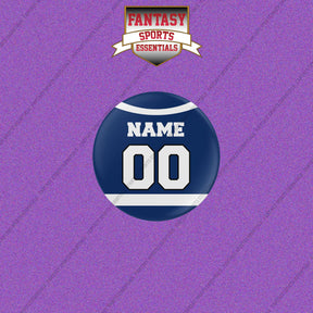 Tampa Bay Lightning Personalized Current Home Jersey Buttons