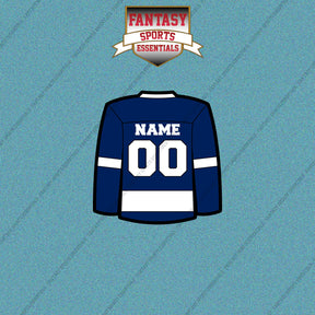 Tampa Bay Lightning Personalized Current Home Jersey Car Decals