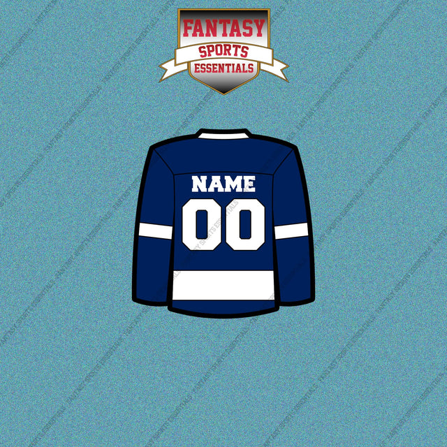 Tampa Bay Lightning Personalized Current Home Jersey Car Decals