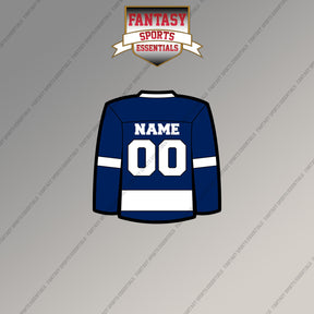 Tampa Bay Lightning Personalized Current Home Jersey Magnets