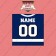 Tampa Bay Lightning Personalized Current Home Jersey Wall Art Prints