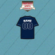 Tampa Bay Rays Personalized Current Away Jersey Car Decals