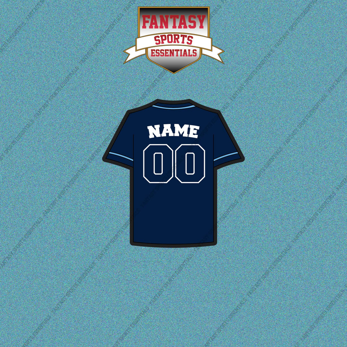 Tampa Bay Rays Personalized Current Away Jersey Car Decals