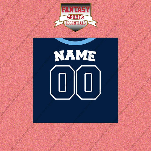 Tampa Bay Rays Personalized Current Away Jersey Wall Art Prints