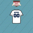 Tampa Bay Rays Personalized Current Home Jersey Car Decals