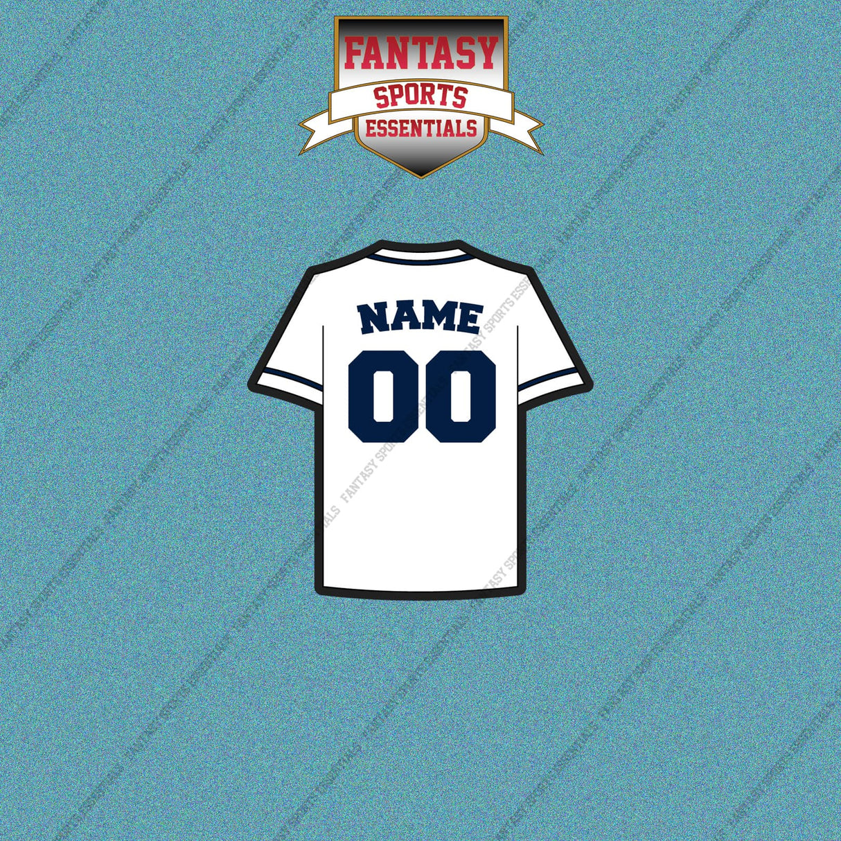 Tampa Bay Rays Personalized Current Home Jersey Car Decals