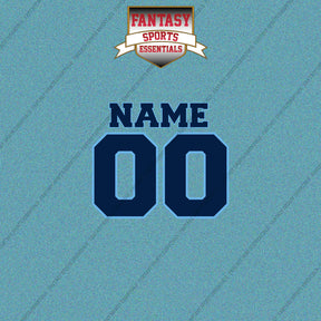 Tampa Bay Rays Personalized Current Name and Number Car Decals