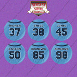 Tennessee Titans 2025 Home Jersey Button Pins (Choose Your Player) Page 2