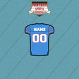 Tennessee Titans Personalized Current Home Jersey Car Decals