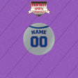Texas Rangers Personalized Current Away Jersey Buttons