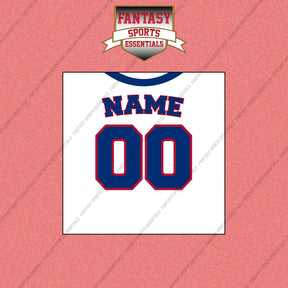 Texas Rangers Personalized Current Home Jersey Wall Art Prints