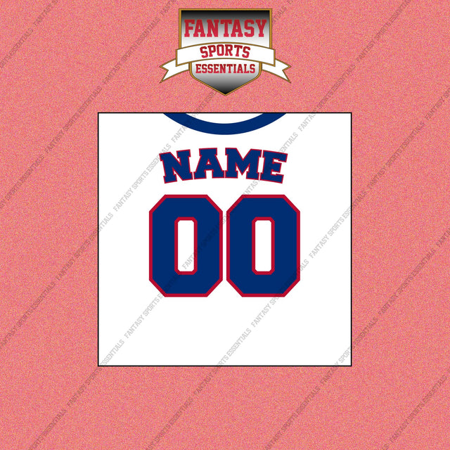 Texas Rangers Personalized Current Home Jersey Wall Art Prints