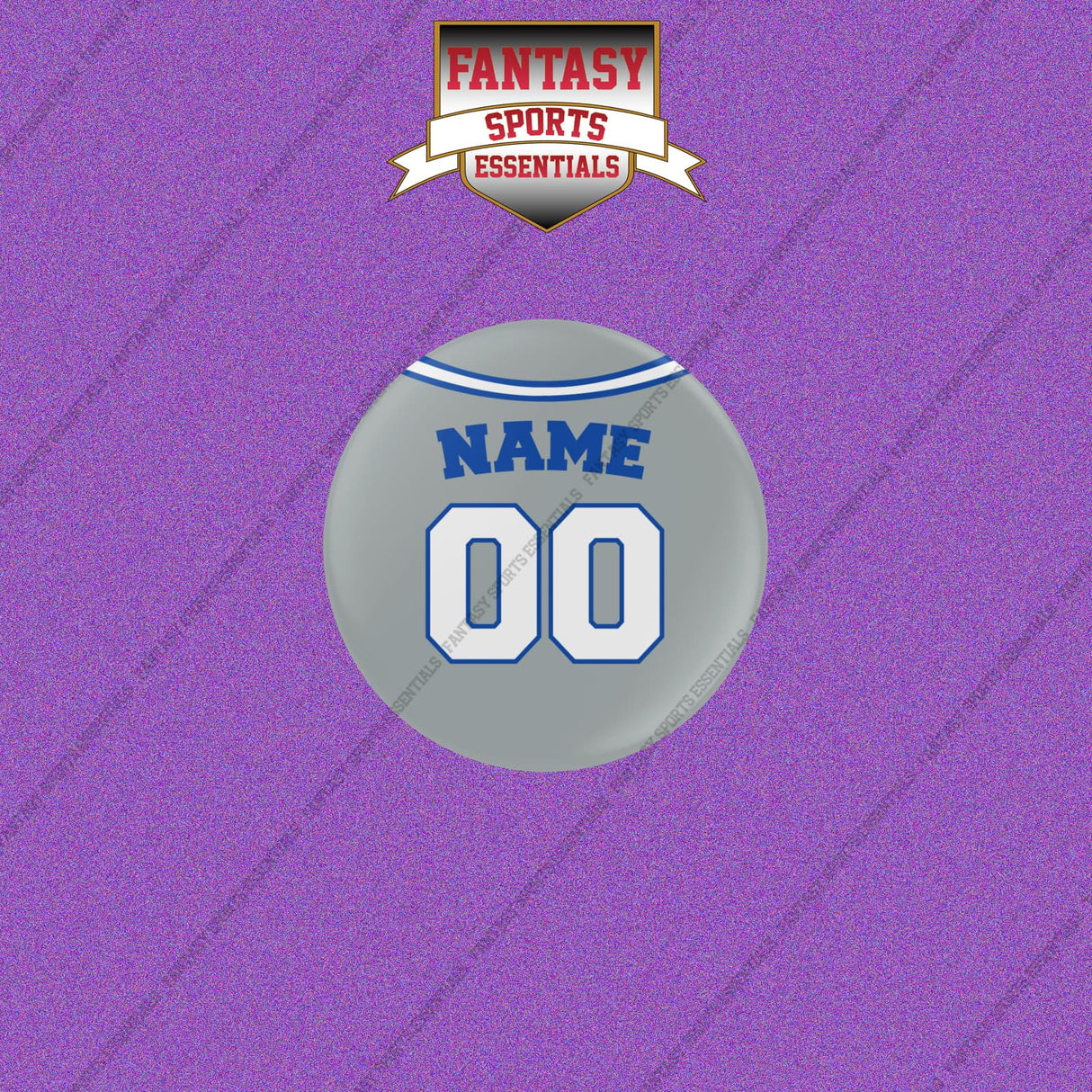 Toronto Blue Jays Personalized Current Away Jersey Buttons