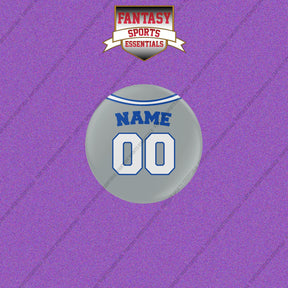 Toronto Blue Jays Personalized Current Away Jersey Buttons