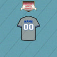 Toronto Blue Jays Personalized Current Away Jersey Car Decals