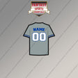 Toronto Blue Jays Personalized Current Away Jersey Magnets