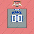 Toronto Blue Jays Personalized Current Away Jersey Wall Art Prints
