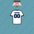 Toronto Blue Jays Personalized Current Home Jersey Car Decals