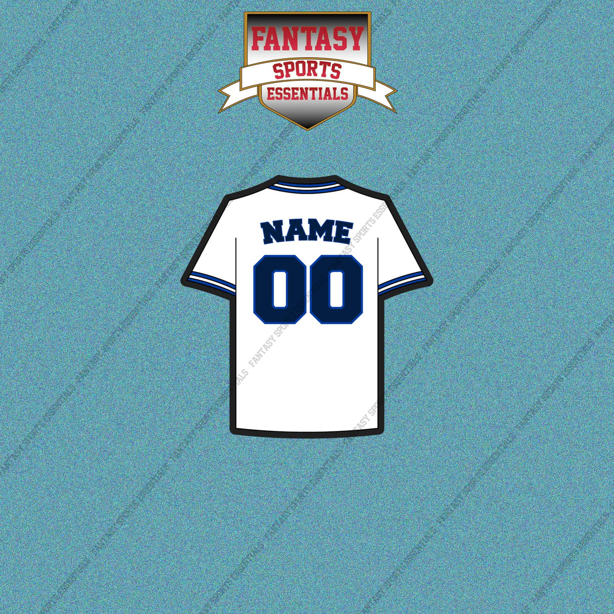 Toronto Blue Jays Personalized Current Home Jersey Car Decals
