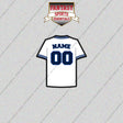 Toronto Blue Jays Personalized Current Home Jersey Glossy Stickers