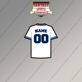 Toronto Blue Jays Personalized Current Home Jersey Magnets