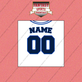 Toronto Blue Jays Personalized Current Home Jersey Wall Art Prints