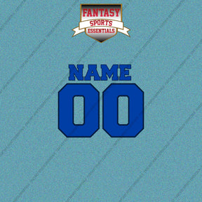 Toronto Blue Jays Personalized Current Name and Number Car Decals
