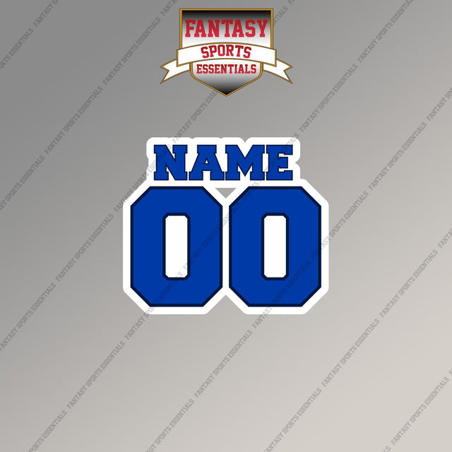 Toronto Blue Jays Personalized Current Name and Number Magnets