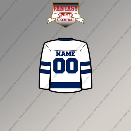 Toronto Maple Leafs Personalized Current Away Jersey Magnets