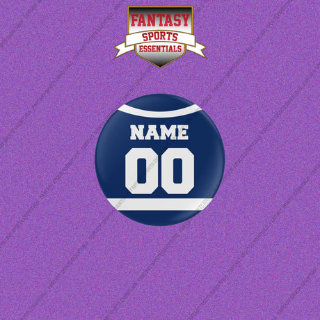 Toronto Maple Leafs Personalized Current Home Jersey Buttons