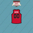 Toronto Raptors Personalized Current Home Jersey Car Decals