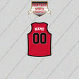 Toronto Raptors Personalized Current Home Jersey Glossy Stickers