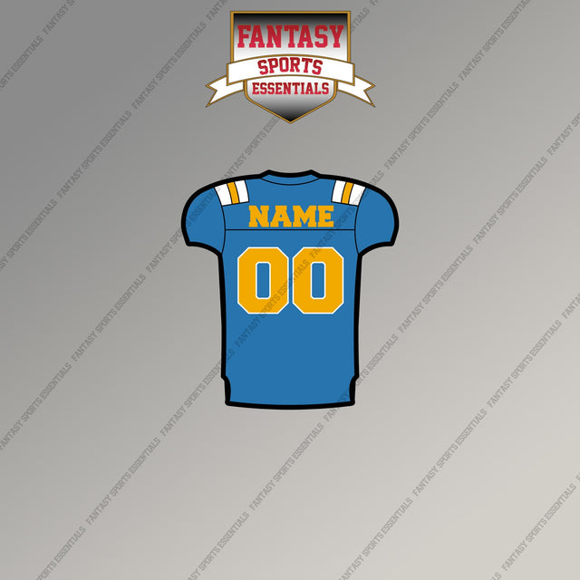 UCLA Bruins Football Personalized Current Home Jersey Magnets