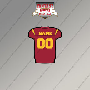 USC Trojans Football Personalized Current Home Jersey Magnets