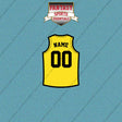 Utah Jazz Personalized Current Home Jersey Car Decals