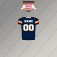 UTEP Miners Football Personalized Current Home Jersey Magnets
