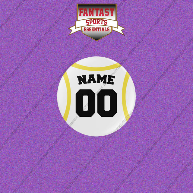 Utah Jazz Personalized Current Away Jersey Buttons