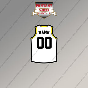 Utah Jazz Personalized Current Away Jersey Magnets