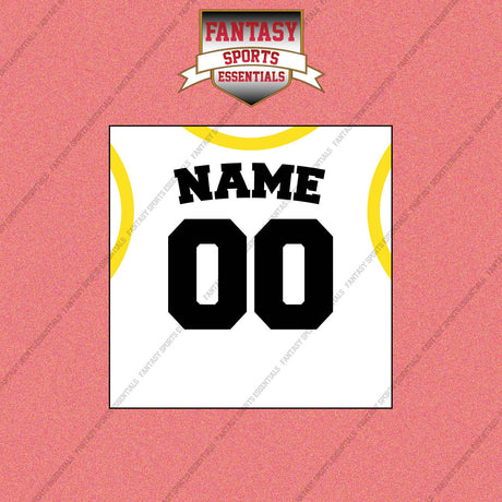 Utah Jazz Personalized Current Away Jersey Wall Art Prints