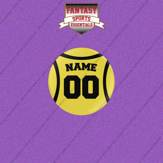 Utah Jazz Personalized Current Home Jersey Buttons